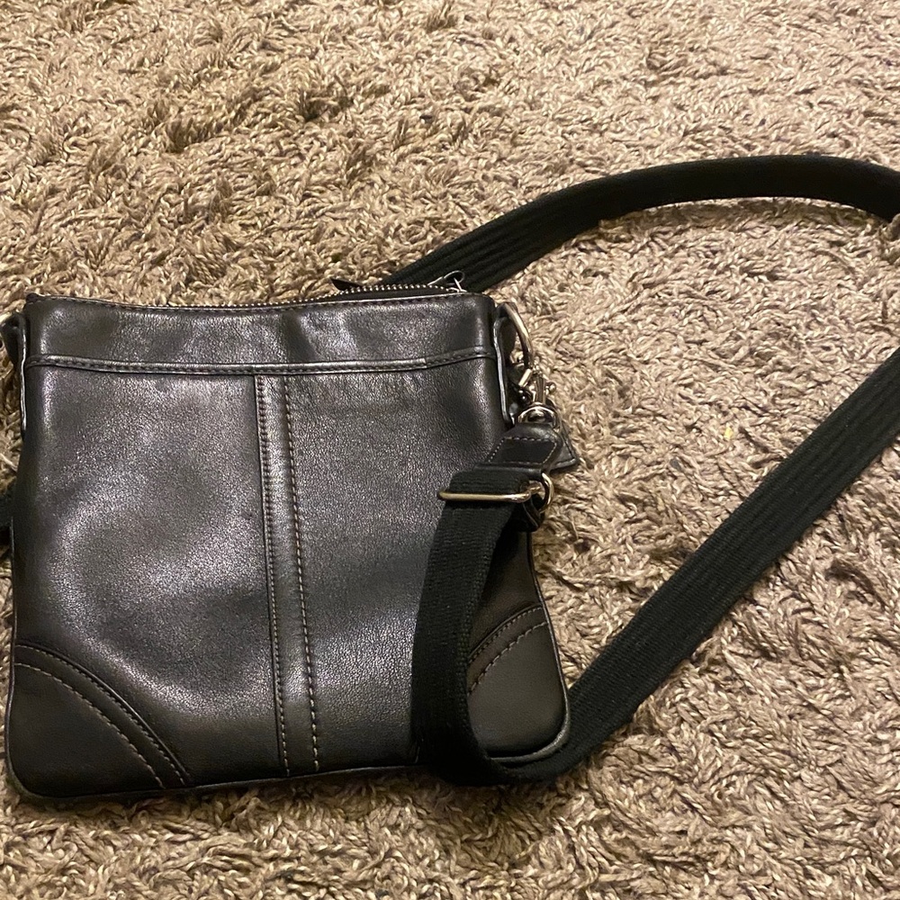 Coach Black Leather Crossbody Bag - Picture 8 of 8